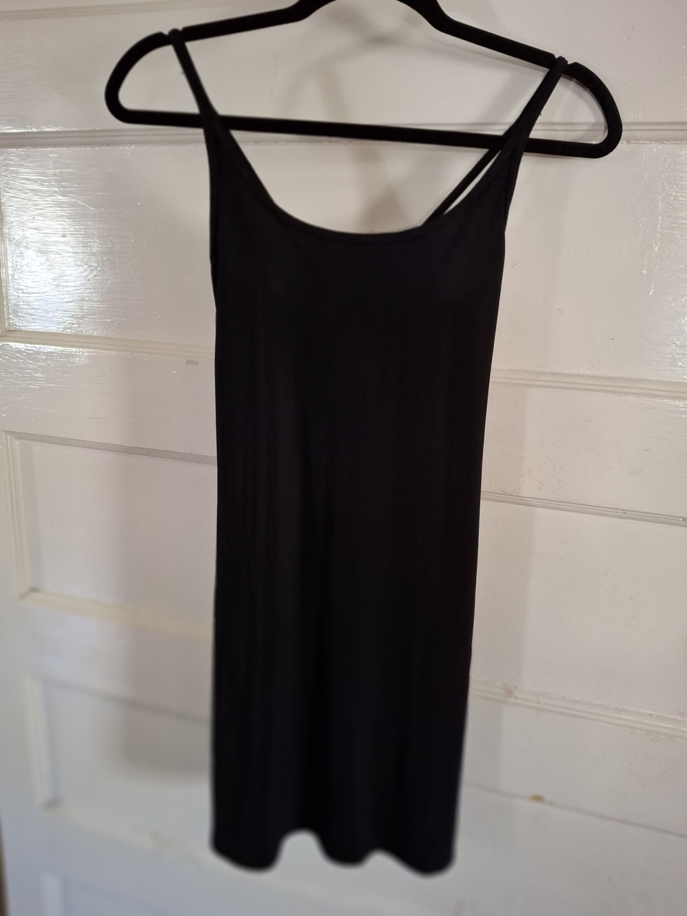 Cheryl Creations Black Sleeveless Tank Dress Size Medium (CFD 114)
